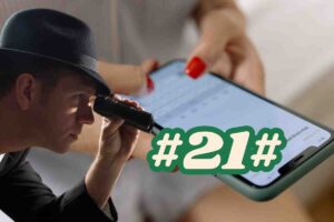 #21# trucco smartphone