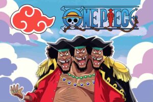 Barbanera con i tre frutti in One Piece