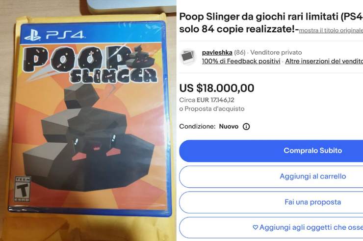 Gioco poop singer schermata ebay