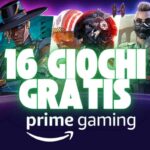 Offerta Prime Gaming: 16 giochi gratis con immagini di personaggi di giochi.